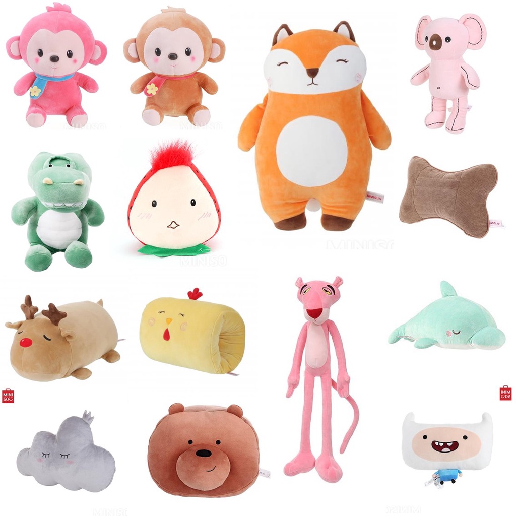 Jual Boneka Miniso Life Original // Miniso Life Plush Toy part 3