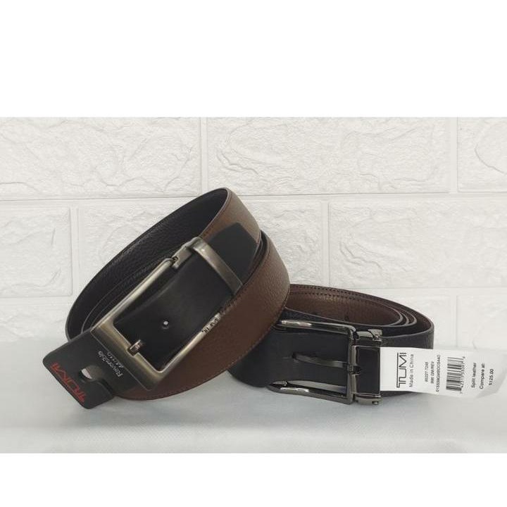 Jual Tumi Belt Reversible Brown/Black Shopee Indonesia