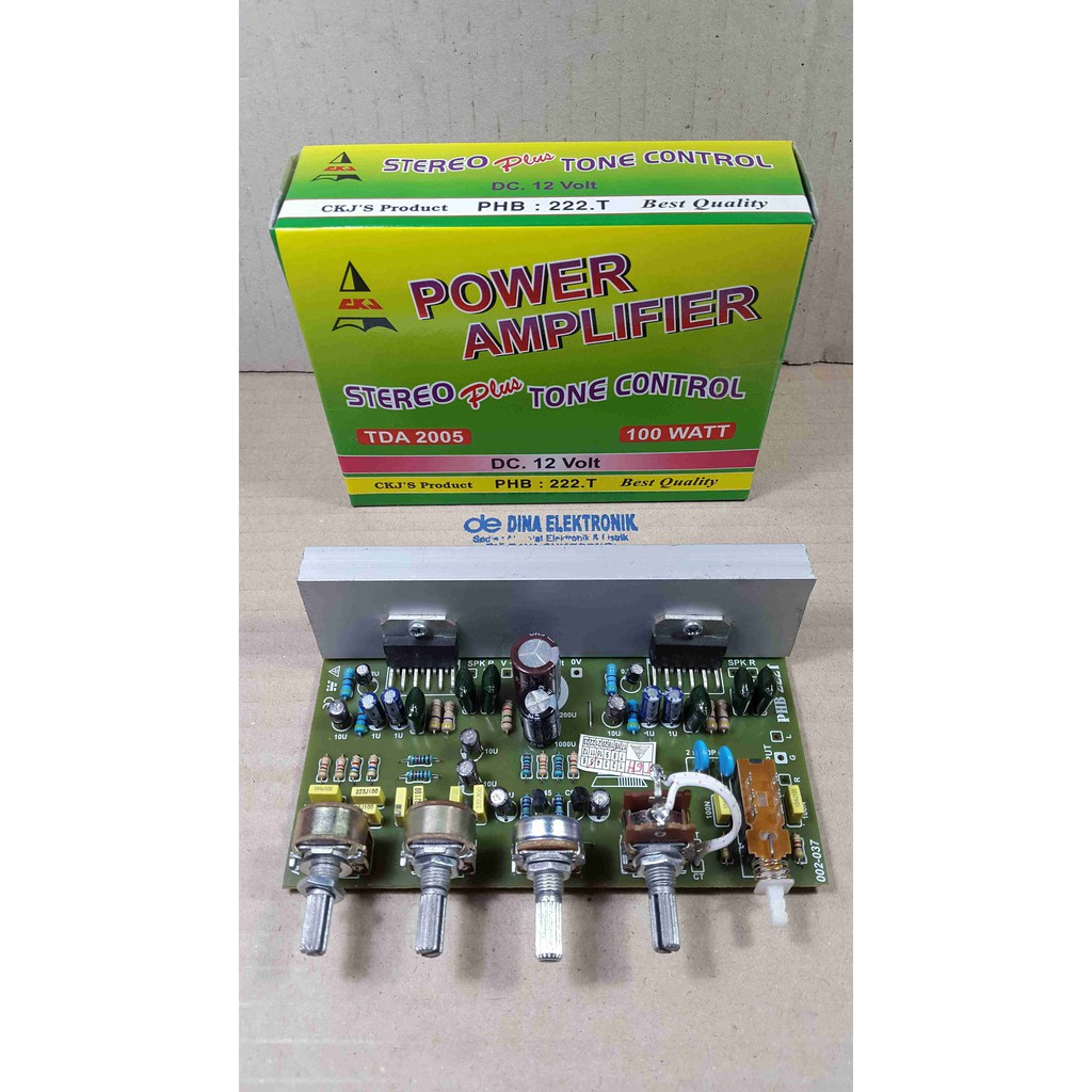Jual KIT POWER AMPLIFIER 100 WATT STEREO PLUS CONTROL Shopee Indonesia