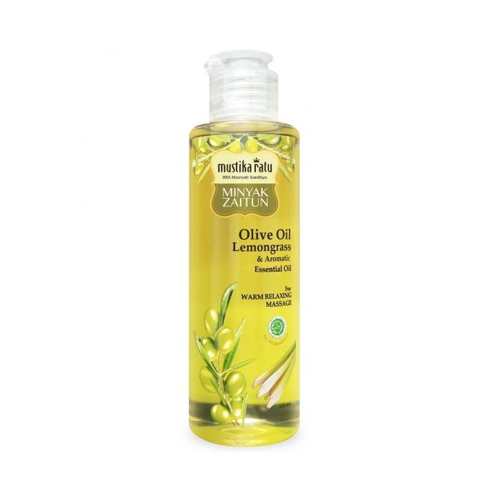 Jual Mustika Ratu Olive Oil Lemongrass & Aromatic Essential Oil 150ml