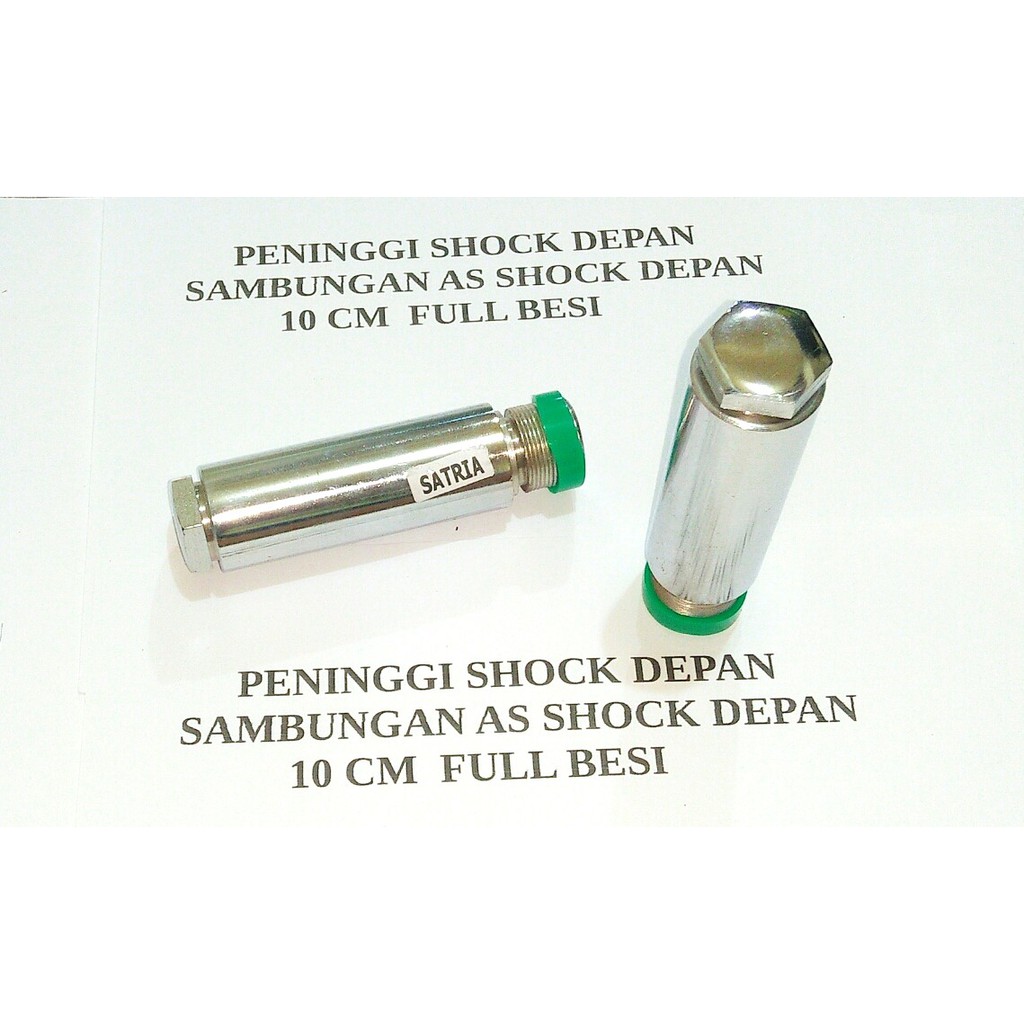 Jual PENINGGI SHOCK DEPAN FU 10CM SAMBUNGAN AS SHOCK DEPAN SATRIA 150