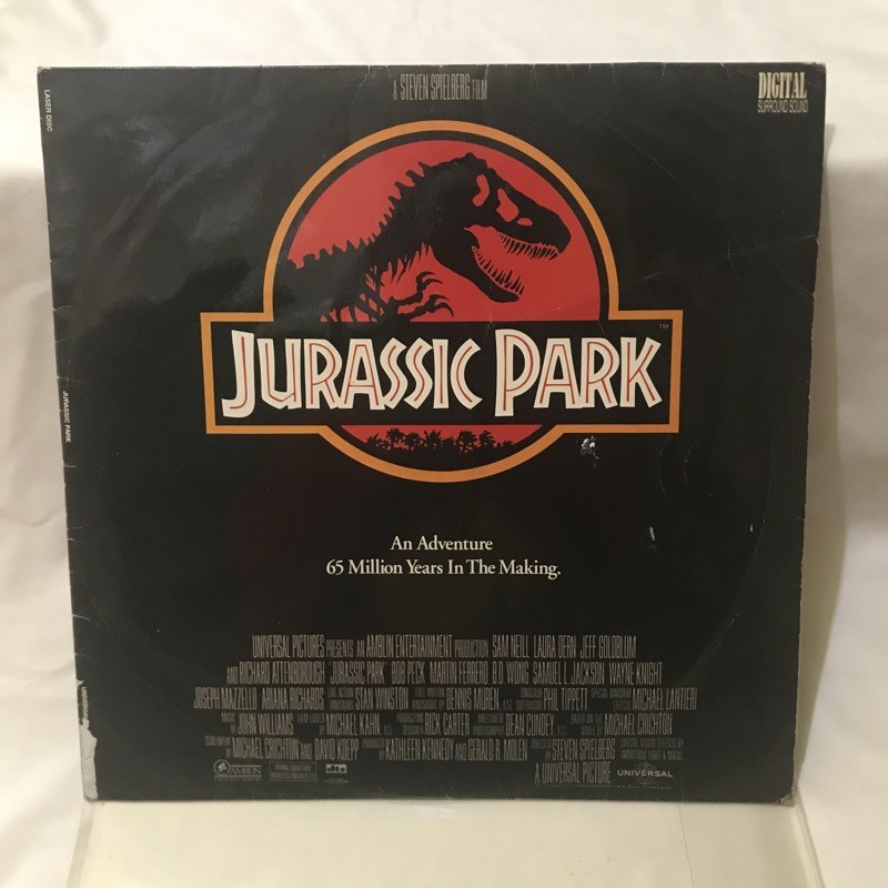 Jual Laser Disc Jurassic Park 1993 1 Disc Shopee Indonesia