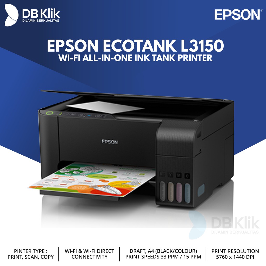 Jual Printer Epson L3150 Print Scan Copy Shopee Indonesia