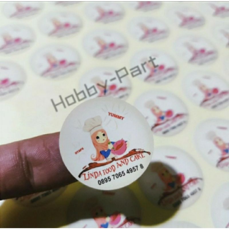 Jual Stiker Label Custom Shopee Indonesia