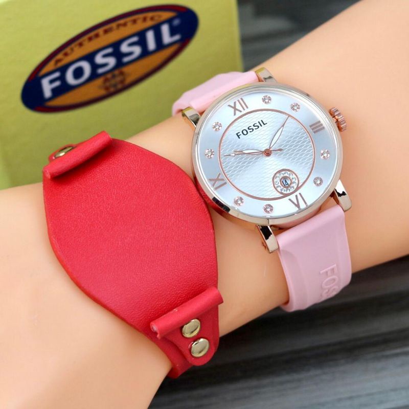 Jual TERLARIS! JAM TANGAN WANITA F0551L FREE SET BOX+TALI Shopee