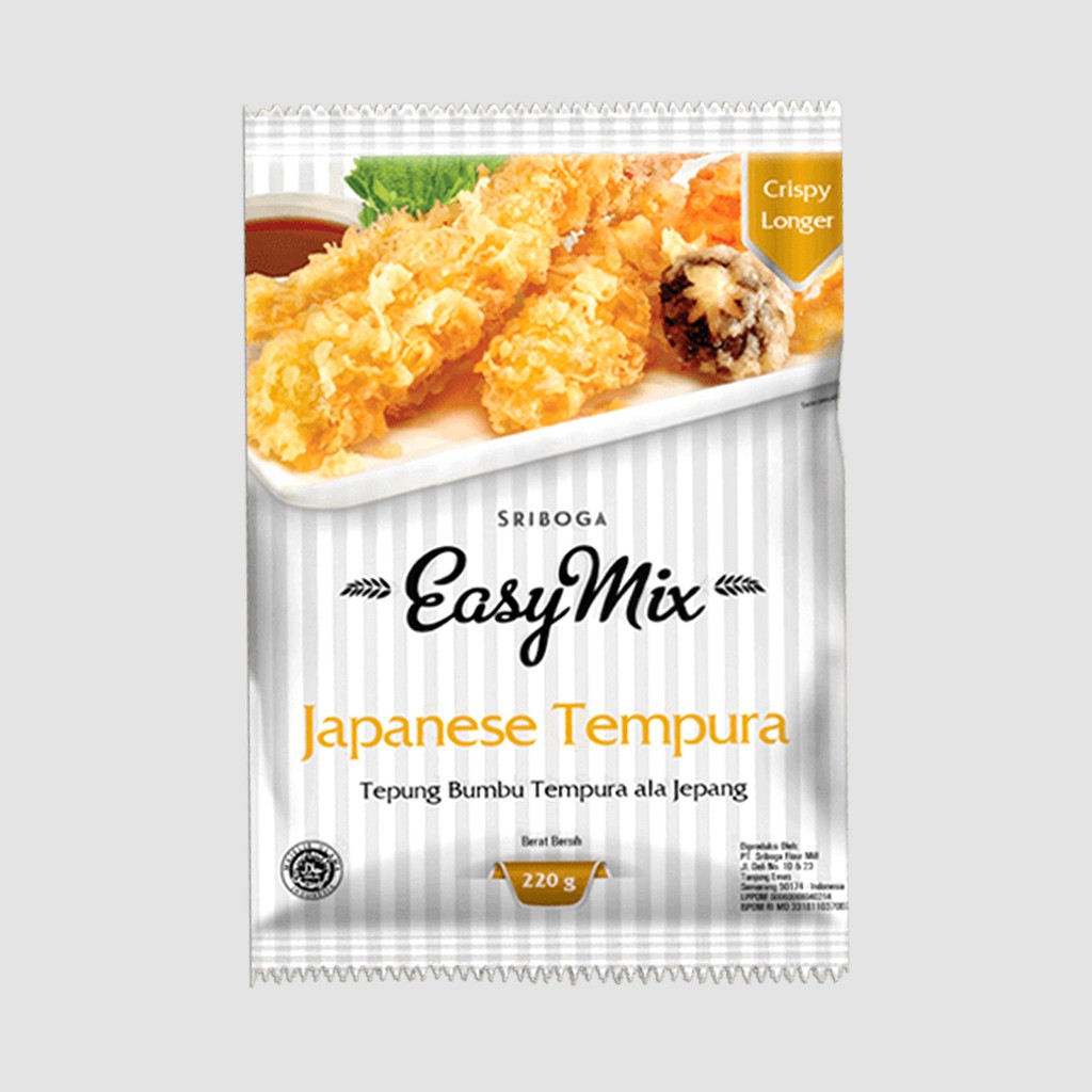 Jual Japanese Tempura 220gr Tepung Bumbu Tempura ala Jepang / Sriboga