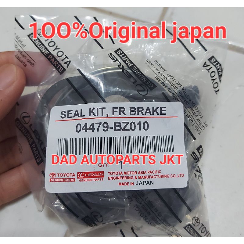Jual SEAL CALIPER KIT REM DEPAN AVANZA XENIA VELOZ ORIGINAL JAPAN