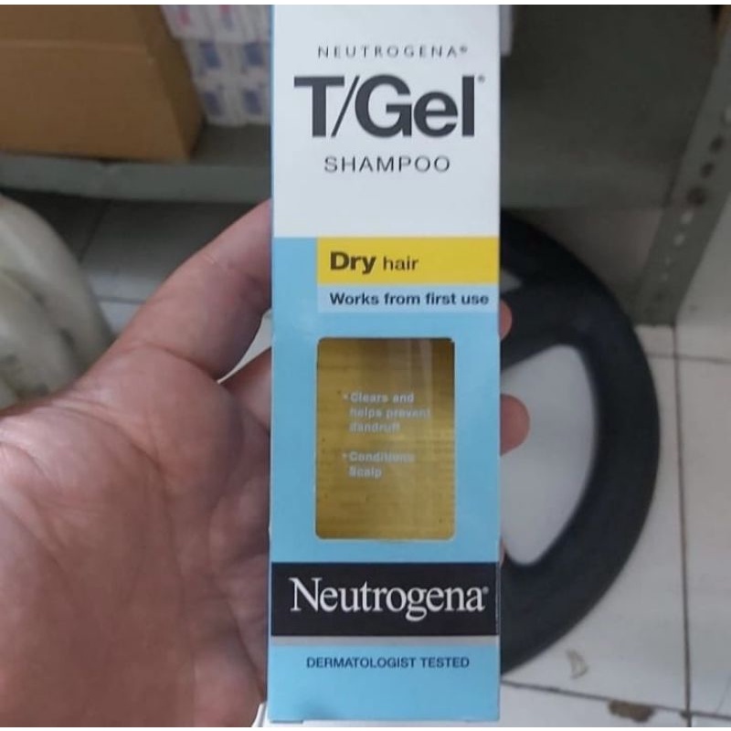 Jual Neutrogena T/gel Shampoo Dry Hair 125ml Shopee Indonesia