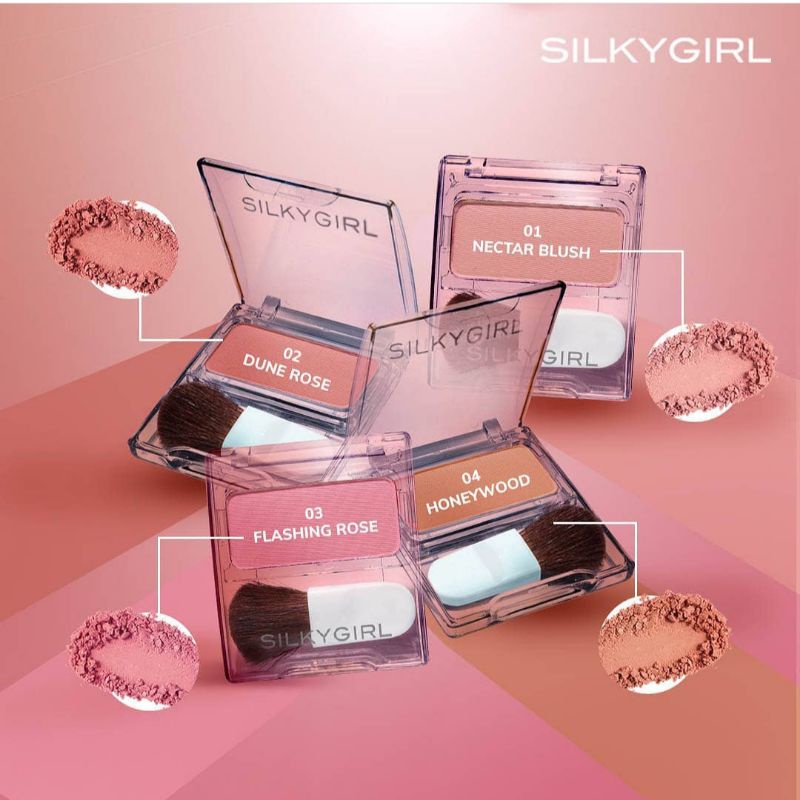 Jual SILKYGIRL BLUSH HOUR (blushon) Shopee Indonesia