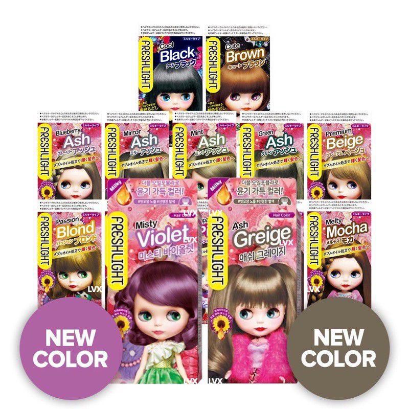 Jual FreshLight Hair Color Jepang Milky Type Pewarna Rambut Dye Hair