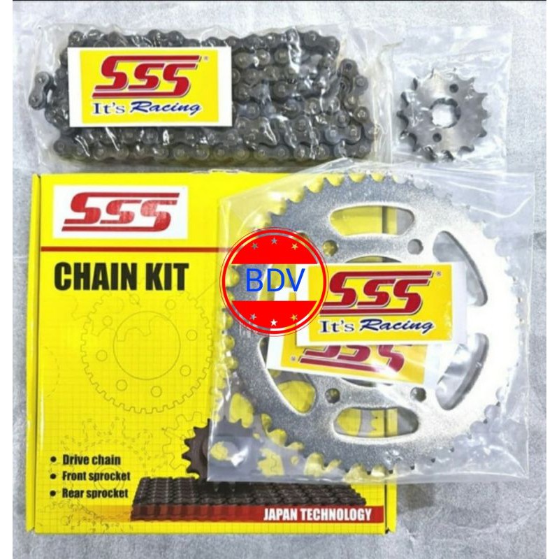 Jual Gear Set SSS Vixion Lama, Vixion New (Nvl), Vixion Advance (NVA) Shopee Indonesia
