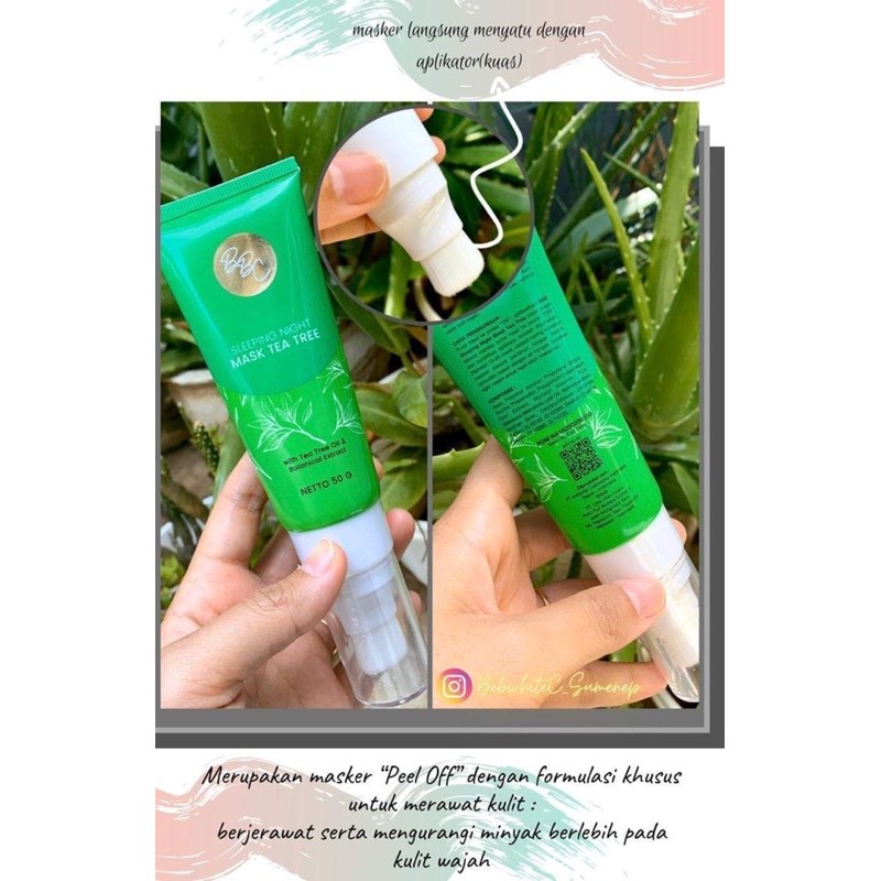 Jual Sleeping Night Mask Tea Tree Shopee Indonesia