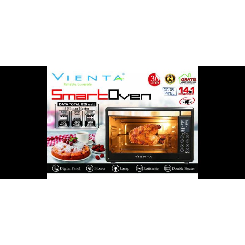 Jual Smart Oven Vienta original garansi resmi 2 tahun Shopee Indonesia