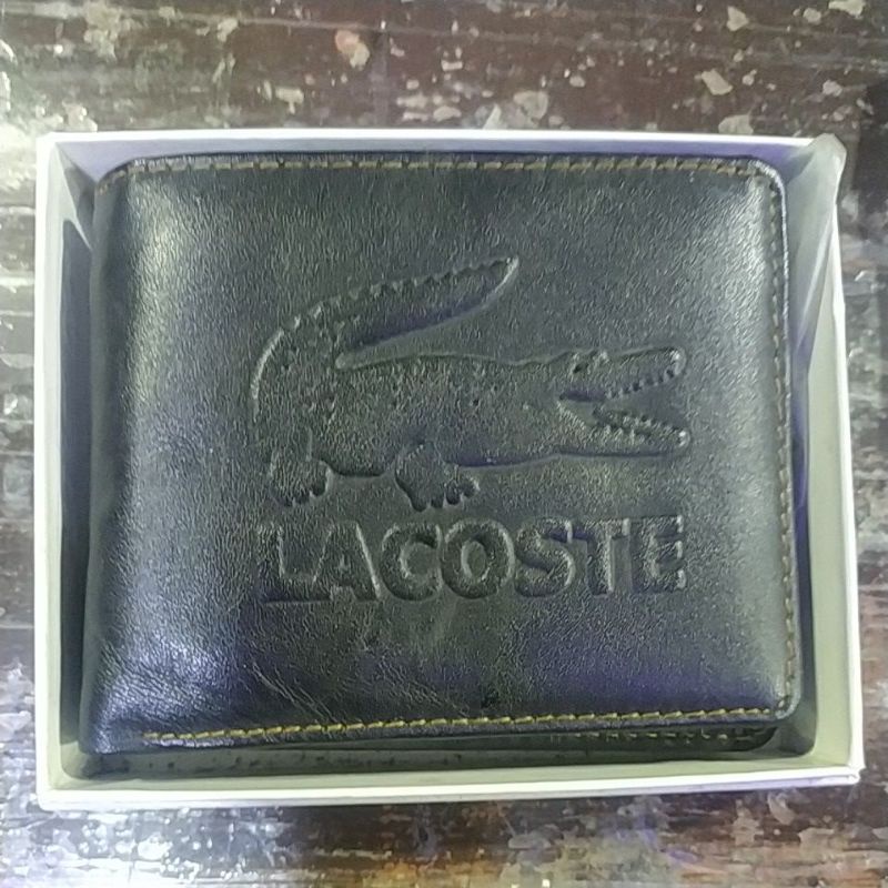 Jual Dompet kulit lacoste original Shopee Indonesia(03)