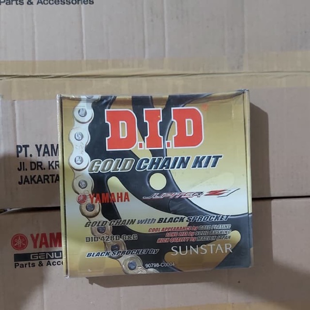 Jual GEAR GIR SET JUPITER Z1 GOLD DID SUNSTAR 90798 C0004 Shopee Indonesia