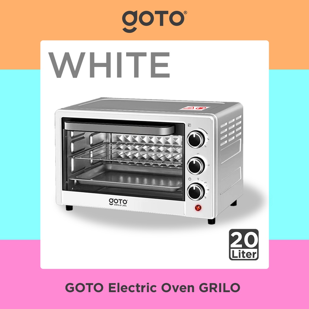 Jual Goto Grilo Oven Listrik Microwave Penghangat Makanan Electric 20L Shopee Indonesia