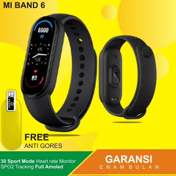 Jual Xiaomi Mi Band 6 Miband 6 Smartband Smart Band Spo2 Full Screen