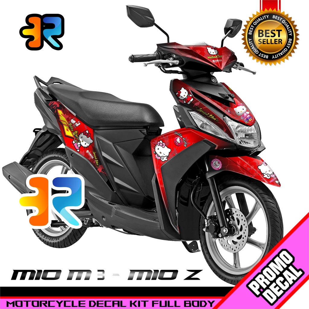 Jual Decal Mio Z Full Body Hello Kitty Shopee Indonesia