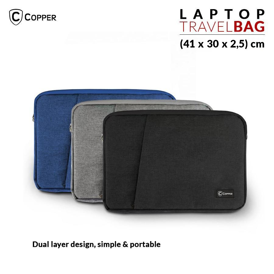 Jual COPPER Tas Laptop Travel Bag 15.4 inch / Laptop Travel Organizer