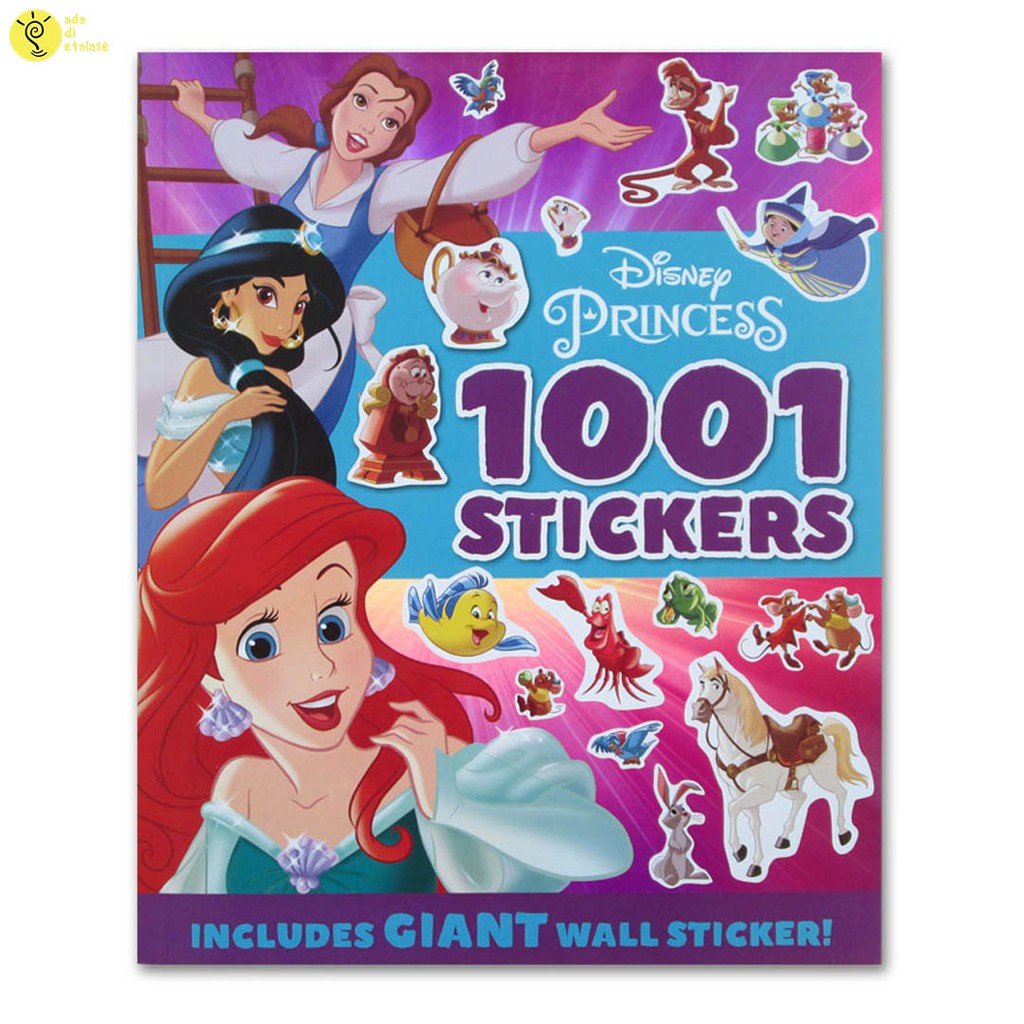 Jual Sticker Activity Book Disney Princess 1001 Stickers (Includes