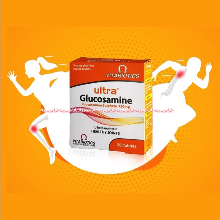 Jual Vitabiotics Ultra Glucosamine 750mg 30tablet Suplemen Kesehatan