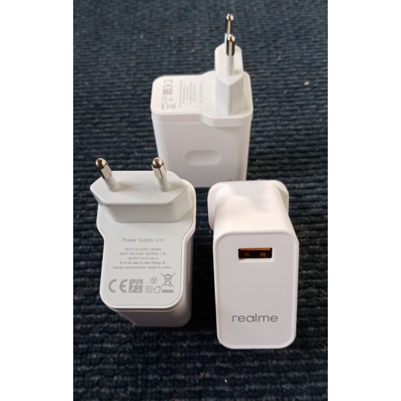 Jual ADAPTER KEPALA CHARGER REALME 7 6 5 PRO X3 ZOOM X2 ORIGINAL10030W
