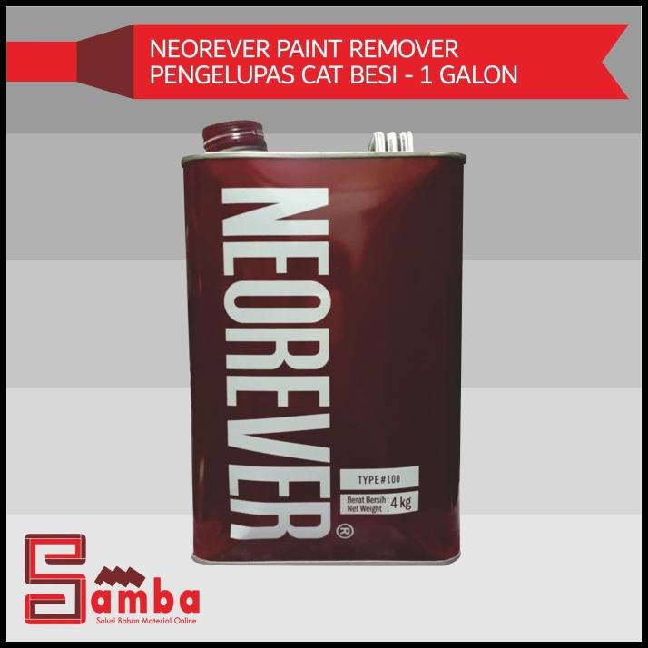 Jual Neorever Paint Remover Pengelupas Cat Besi 1 Galon Shopee Indonesia