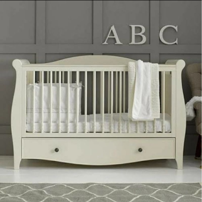 Jual Baby box mother care ashworth dropside cot (white) Shopee Indonesia