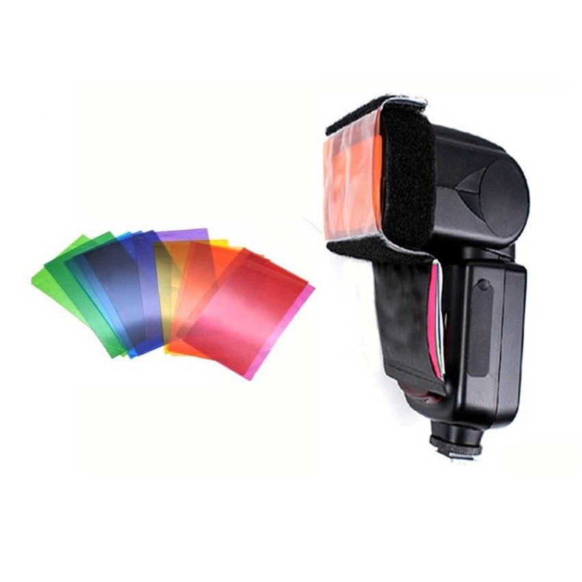 Jual Film Paper 12 Color Light Flash Camera Diffuser Filter Kertas