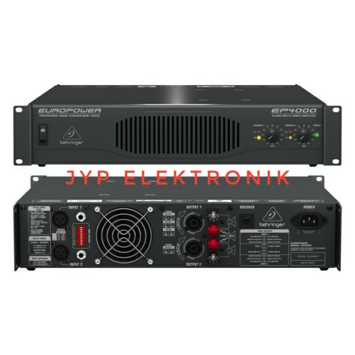Jual POWER AMPLIFIER BEHRINGER EP 4000 / BEHRINGER EP4000 ORIGINAL