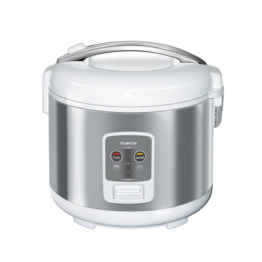 Jual Sanken SJ 2200 Rice Cooker 3 in 1 1.8 Liter Putih