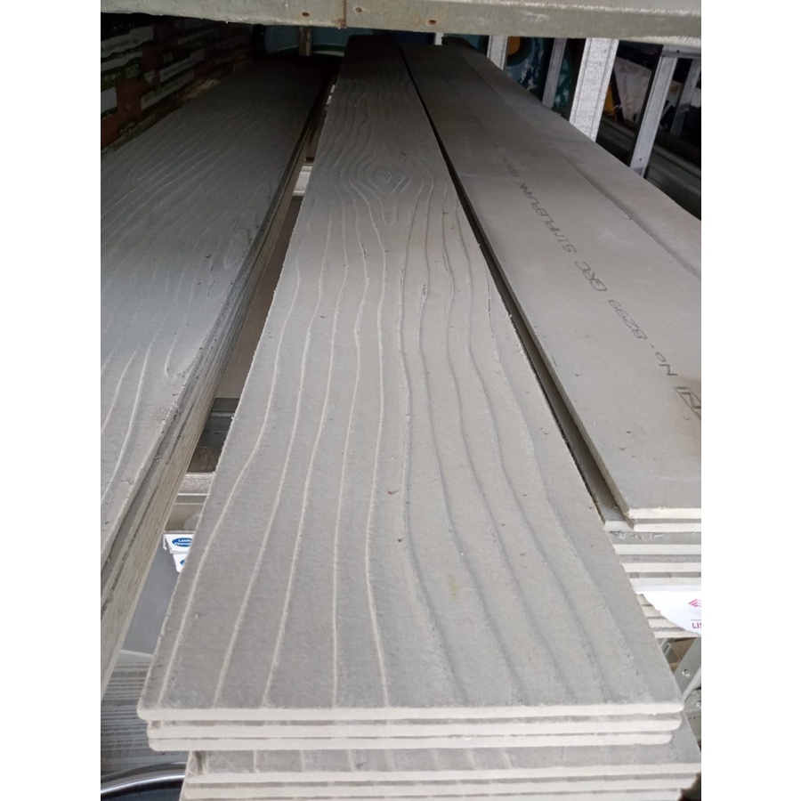 Jual Listplank GRC Timberp/Kayu D 8mm 200x2440 Shopee Indonesia