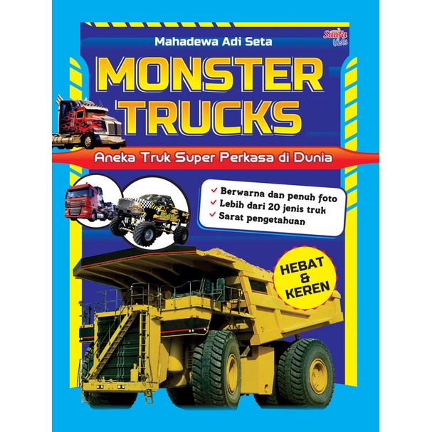 Jual Buku Monsters Trucks; Aneka Truk Super Raksasa di Dunia Saufa