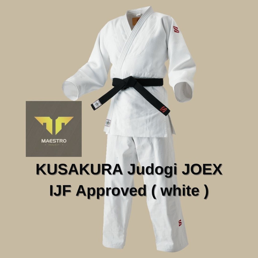 Jual KuSakura Judo Gi JOEX (Seragam Judo) WHITE / Putih IJF