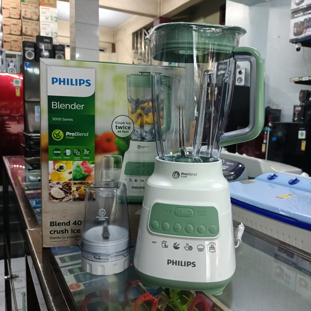 Jual PHILIPS BLENDER HR 2222/ 2221 / 2115 PLASTIK 5 KECEPATAN KAPASITAS