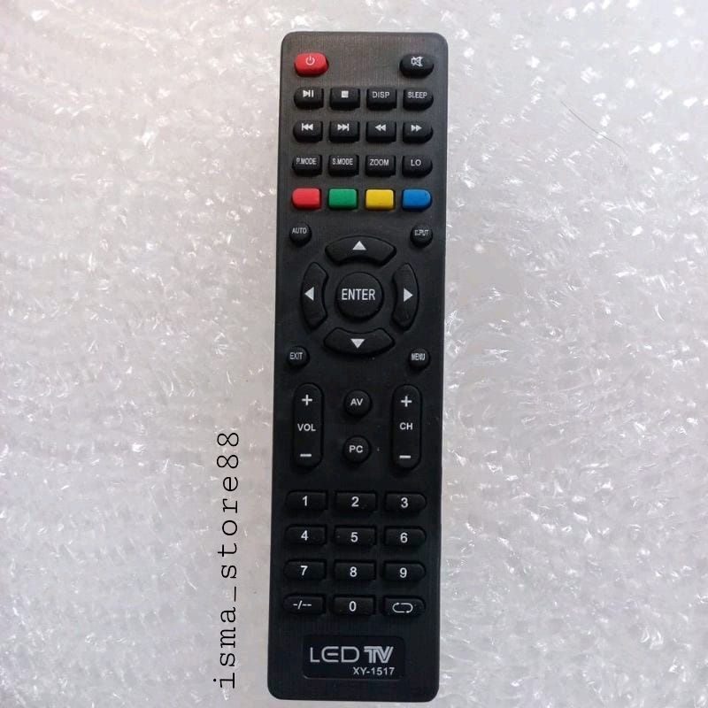 Jual REMOT TV LED SAKURA/WEYON/ANIMAX LED TV WARNA XY1517 Shopee