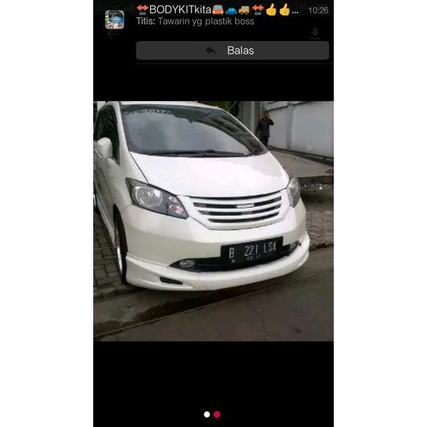 Jual DIJUAL BODYKIT honda Freed mugen BODY KIT BODIKIT Shopee Indonesia