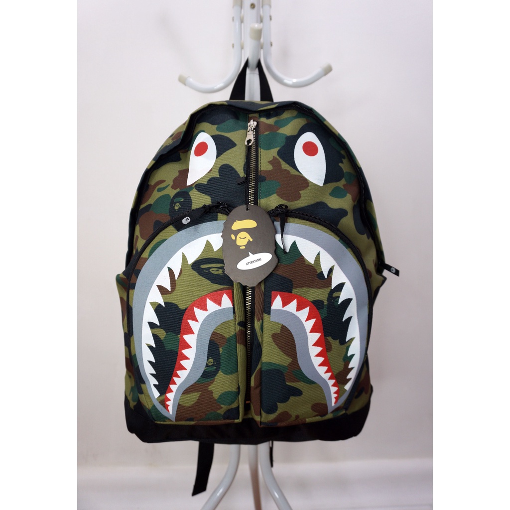 Jual Tas backpack bape shark Shopee Indonesia