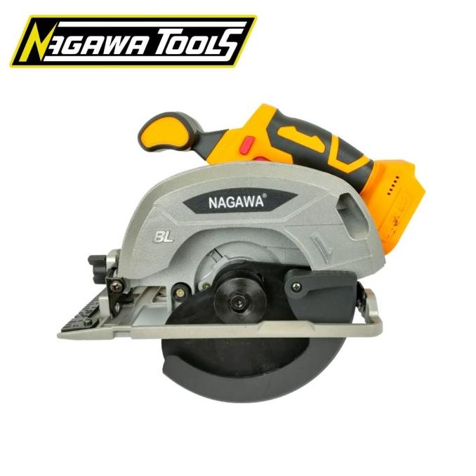 Jual CORDLESS CIRCULAR SAW 7 inch NAGAWA BCS180U UNIT ONLY Shopee