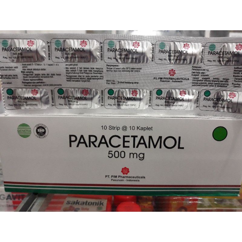 Jual Paracetamol 500mg (1 Strip isi 10 Tablet) Shopee Indonesia