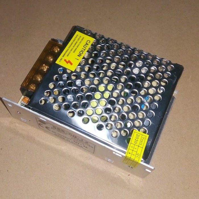 Jual POWER SUPPLY SWITCHING 12V 5A 12 VOLT 5 AMPERE SMPS | Shopee Indonesia