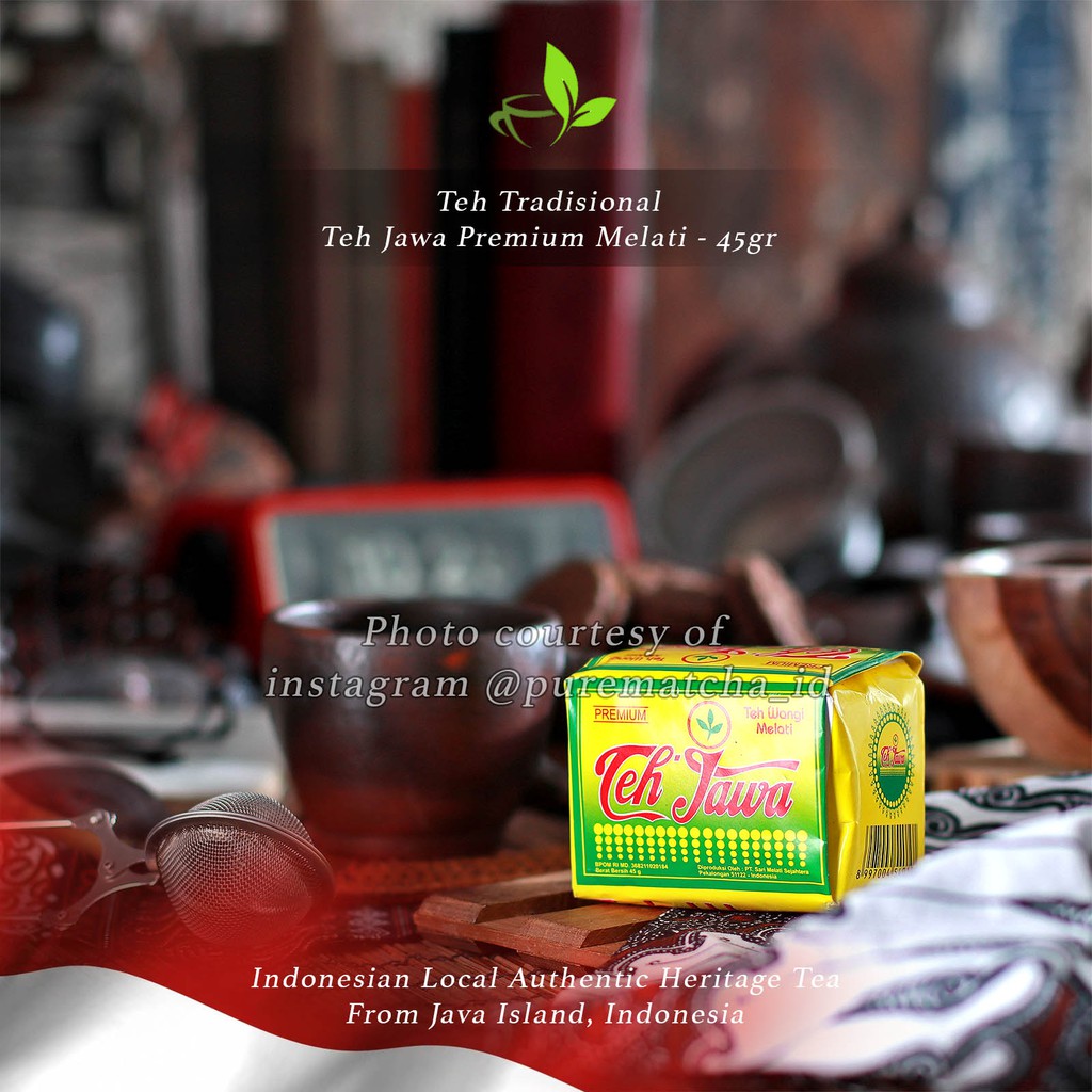 Jual Teh Jawa Teh Jawa PREMIUM 1pcs 45gr Teh Tubruk Melati Asli