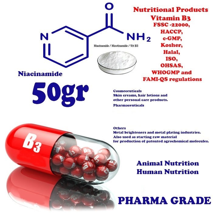 Jual Niacinamide Powder Original Vitamin B3 Niacinamide Nicotinamide
