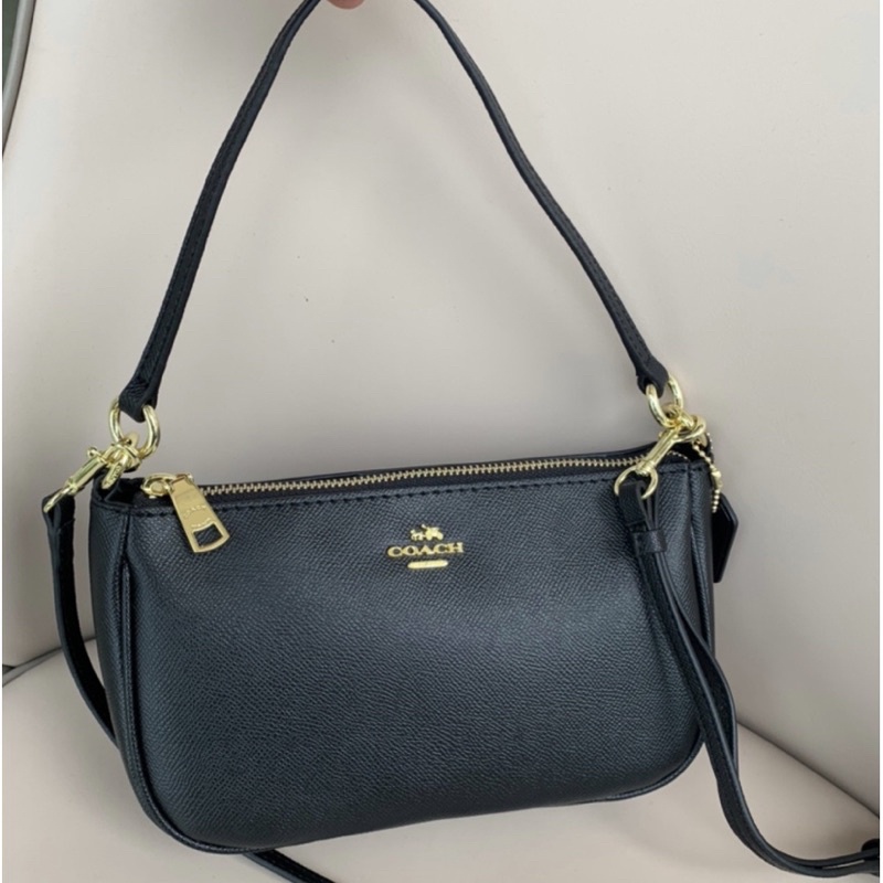 Jual COACH SIGNATURE TOP HANDLE POUCH (25591) Shopee Indonesia