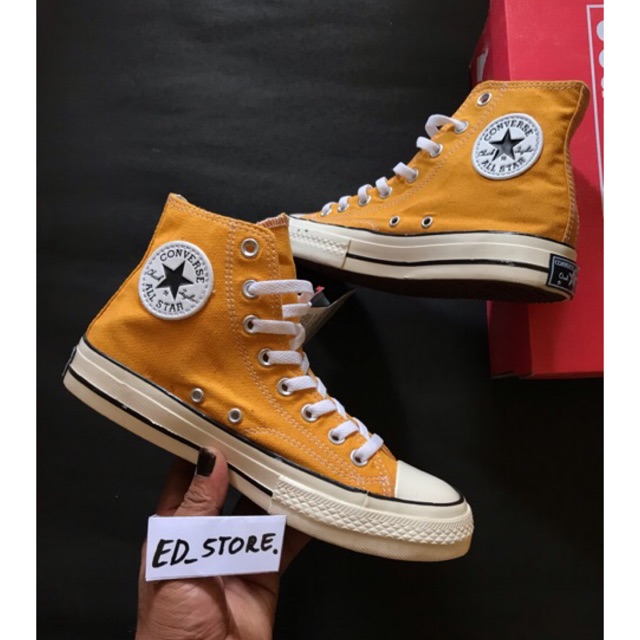 Jual SEPATU CONVERSE HIGH 70's MUSTARD YELLOW SIZE 3744 Shopee Indonesia