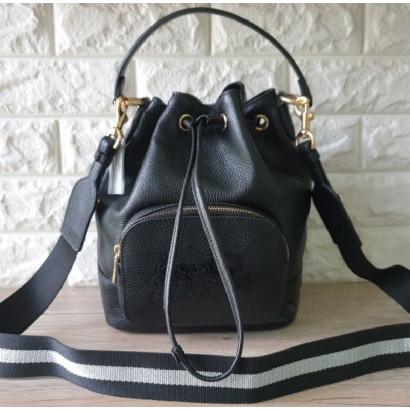 Jual COACH JES DRAWSTRING BUCKET BAG WITH HORSE AND CARRIAGE Shopee