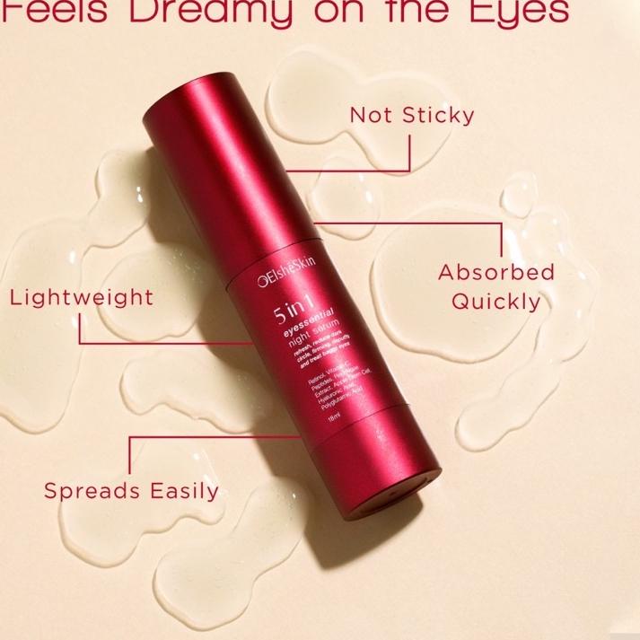 Jual Premium. ElsheSkin Eye Serum Eyessential Night cream serum mata panda kerut penuaan dini