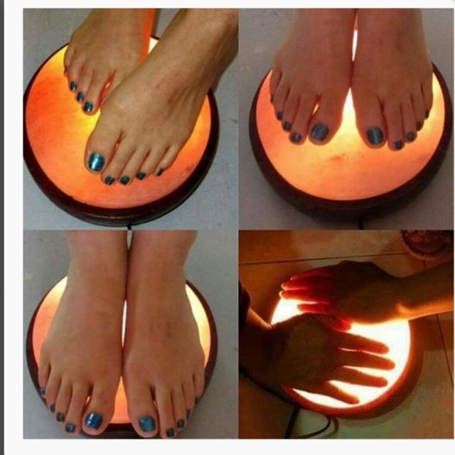 Jual Himalayan Salt Lamp Foot Detoxer Lampu Garam Himalaya Kaki Detox Shopee Indonesia