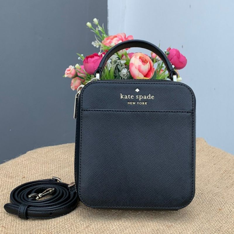 Jual Kate spade vanity crossbody bag Daisy black Shopee Indonesia