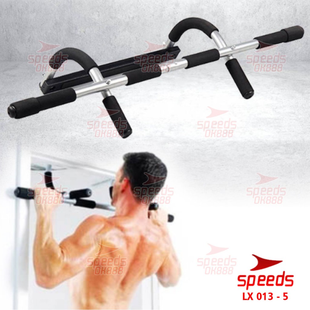 Jual SPEEDS Pull Up Bar/Iron Gym Bar Door Alat Fitness 0135 Shopee